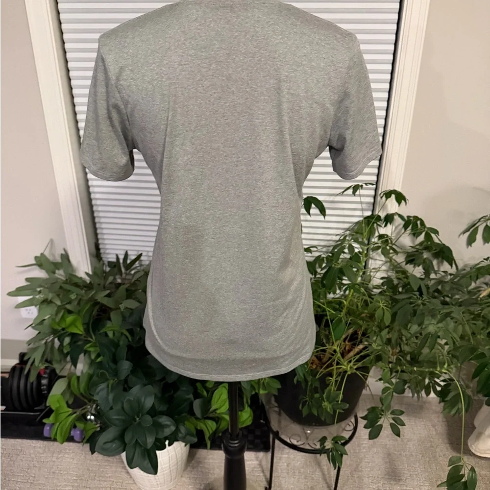 Nike Dri-Fit Gray and Orange Princeton Basketball Tee